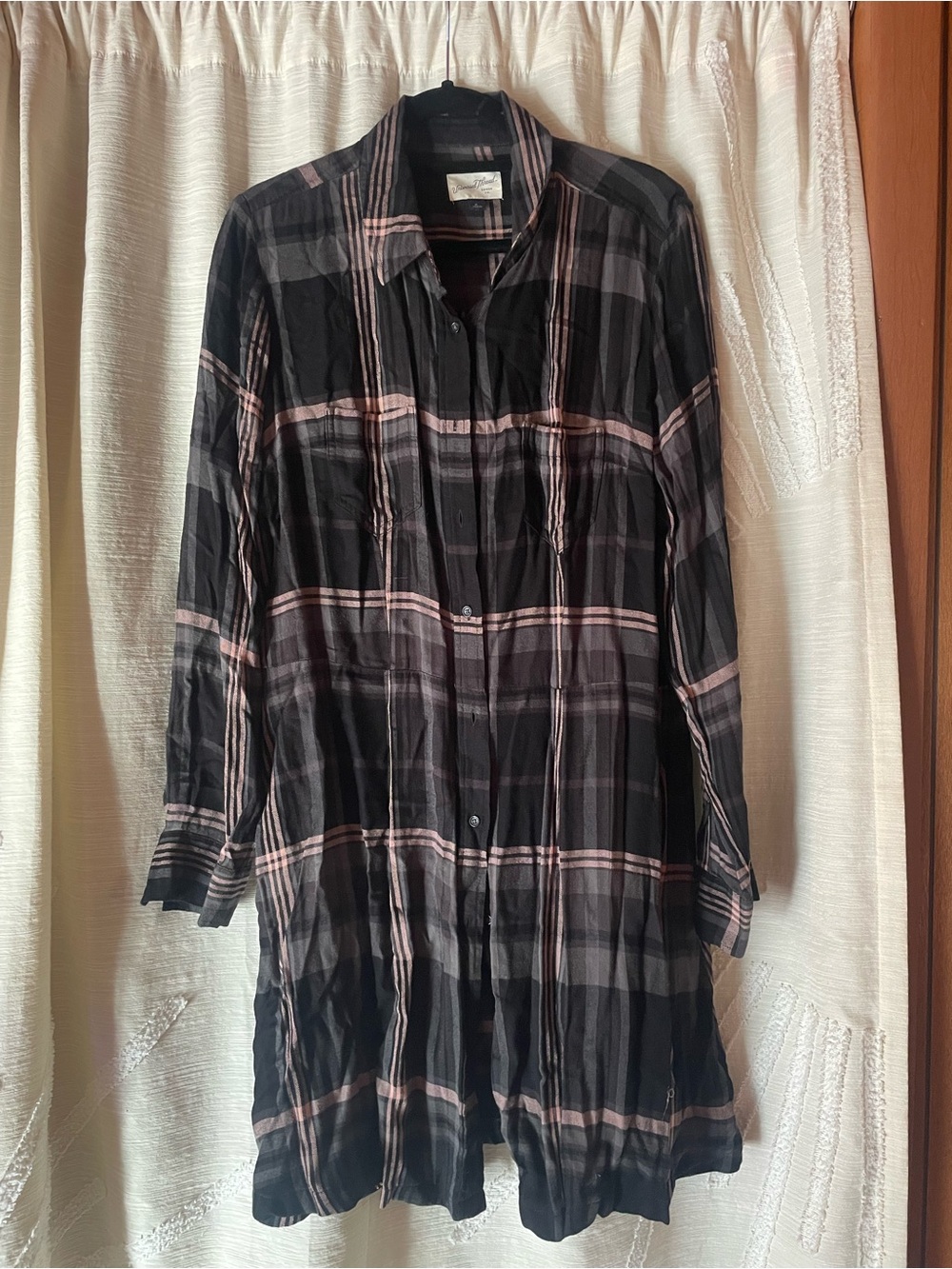 Womens XL Plaid Dress